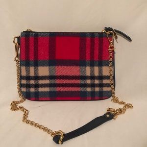Darling plaid Draper James crossbody purse. NWOT